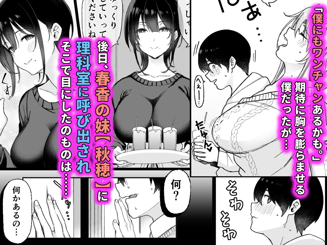 幼馴染のお姉さんが寝取られたので、僕はあなたの妹とセックスしてもいいですか？