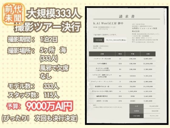 人類史上初！前代未聞の333人全員18歳！第2弾「クラスで1番の女の子の裸だけが拝める」Xデー到来！！