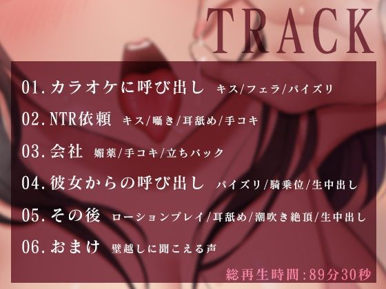 同僚の人妻からまさかのNTR依頼 〜あなたとのエッチが忘れられない完堕ちドスケベおま〇こ〜