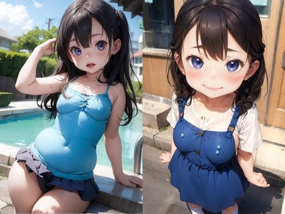 野外で貧乳少女に誘惑されてしまった件