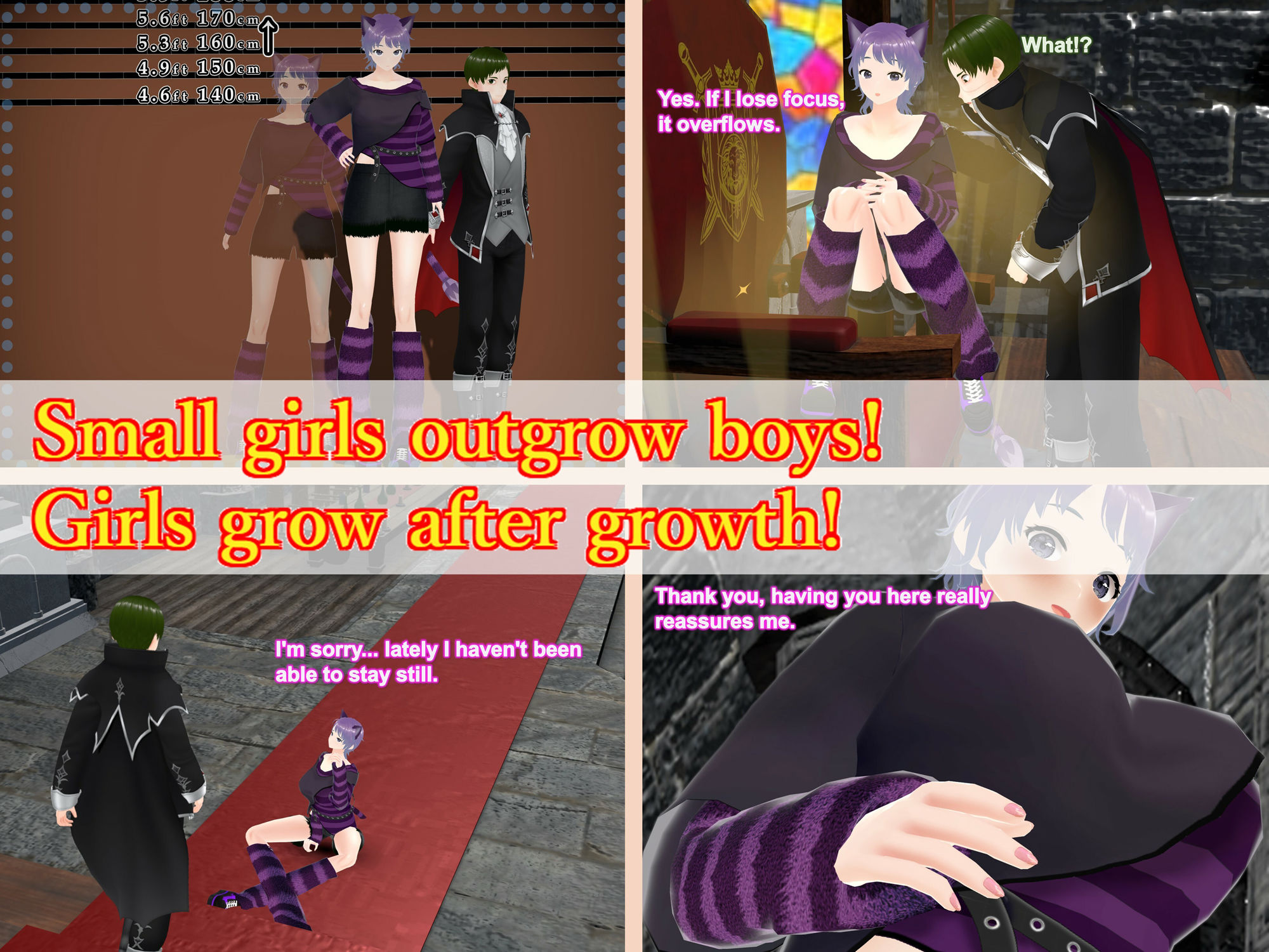 Outgrowing only girls， Overtake boys， Growth sound. Drama Club Arc