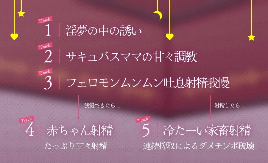 妖艶なサキュバスママの2度と大人に戻れなくなっちゃう惨めなオナニーサポート ピュッピュ我慢できるかな〜？出来るかな〜？