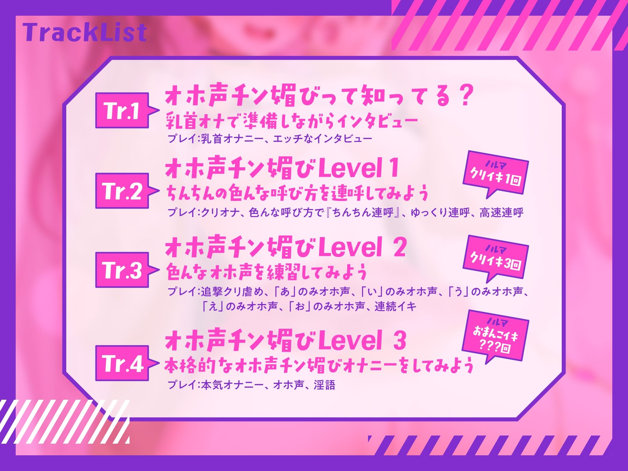 【処女作110円！】★Level別で学ばせる★チン媚び初体験Vtuberに1から教え込んでみた♪「ちんぽちんぽぉっ…！」淫語連呼で喘ぐ変態オナニー【オホ声チン媚び×ガチ実演】