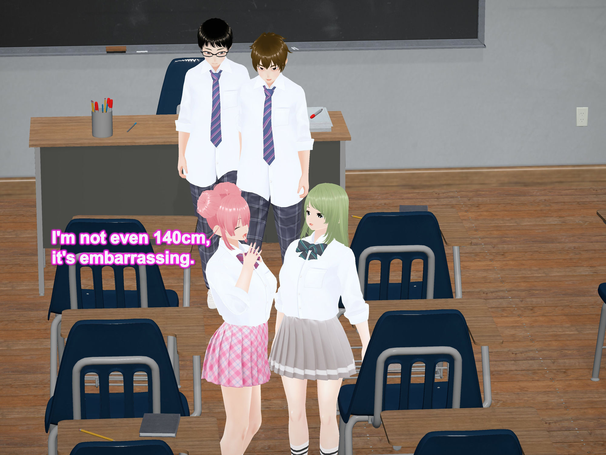 Outgrowing only girls， Overtake boys， Growth sound. Classmate Arc