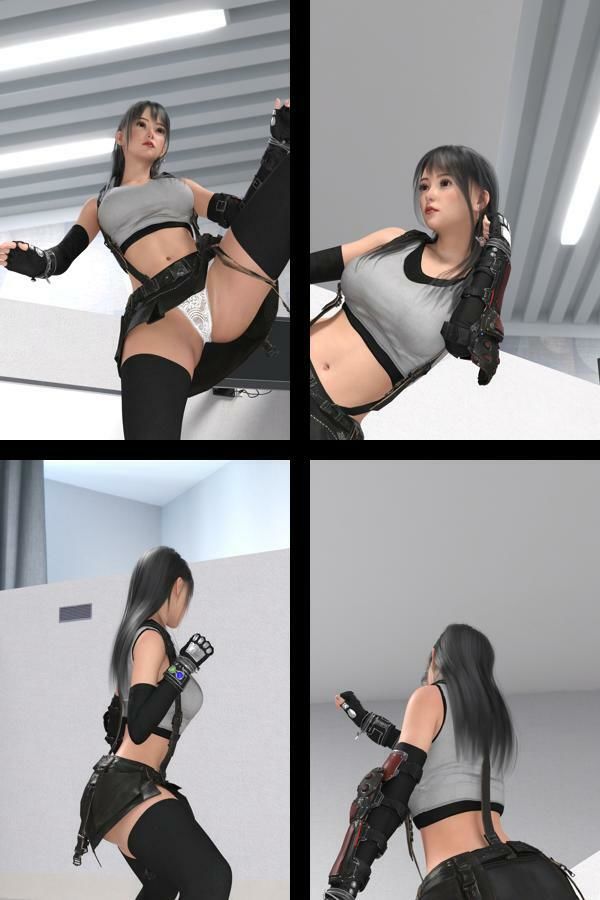 二階堂沙耶の女性格闘家コスプレ写真集 Final Fighter-02