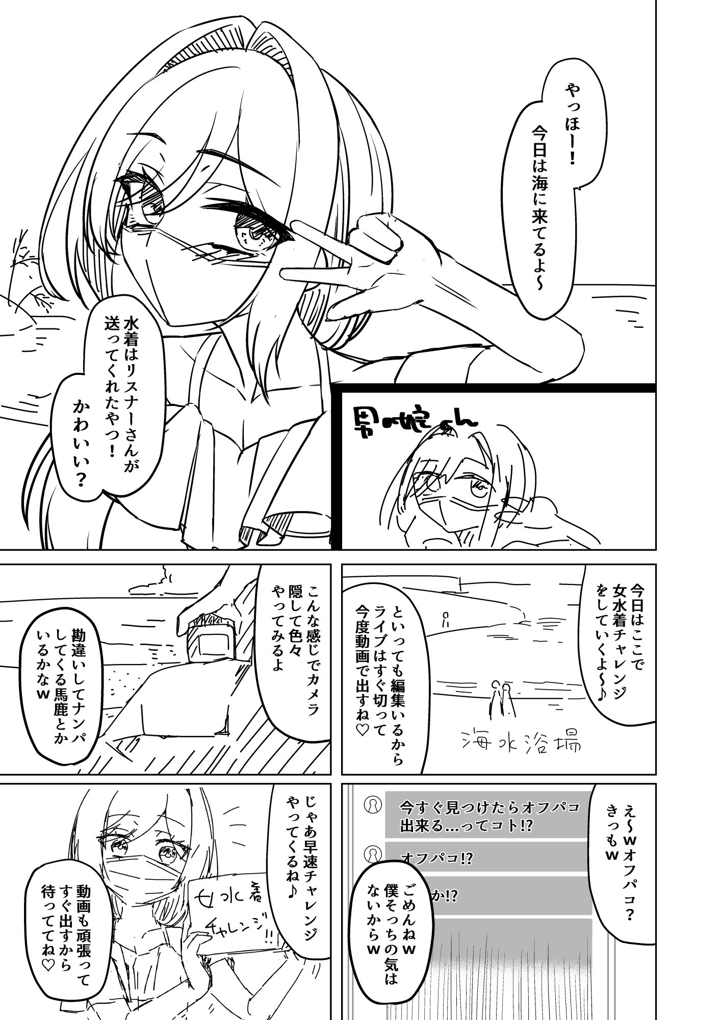 男の娘が水着チャレンジやってみた！？