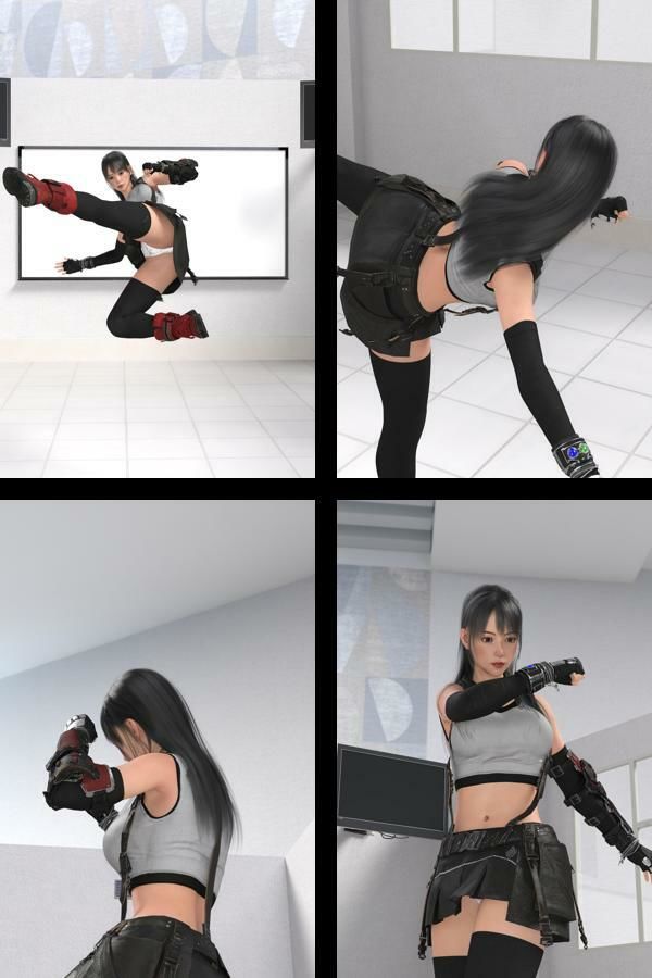 二階堂沙耶の女性格闘家コスプレ写真集 Final Fighter-05