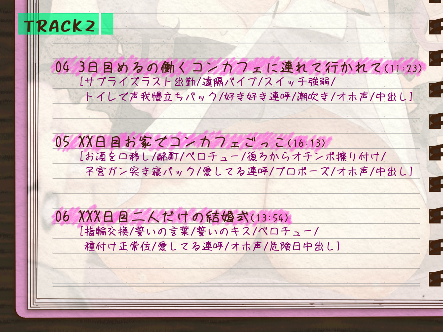 【媚びオホ/逆寝取られ】君しか勝たん♪ガチ恋監禁コンカフェ嬢の毎日ドロドロ溺愛ハメまくり共依存生活