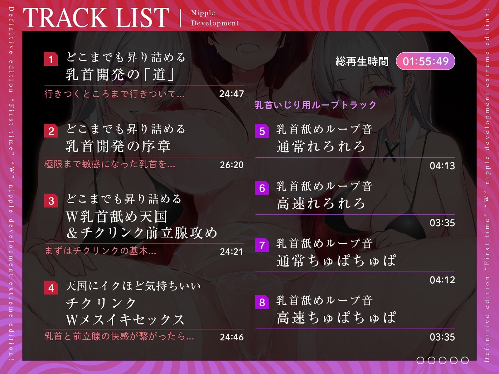 【危険取り扱い注意】四部作最終章！誰でも出来る！決定版「はじめての」「W」乳首開発極限編！【脳内麻薬出っぱなし！乳首中毒確定】