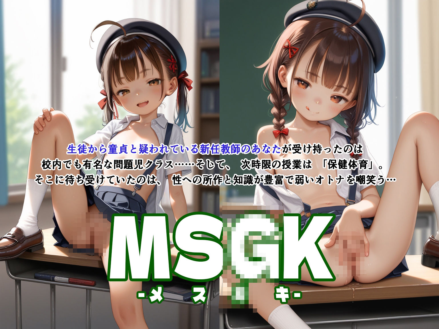 【260枚】MSGK 〜ほけん体育〜 わからせられるよわ〜い先生たち