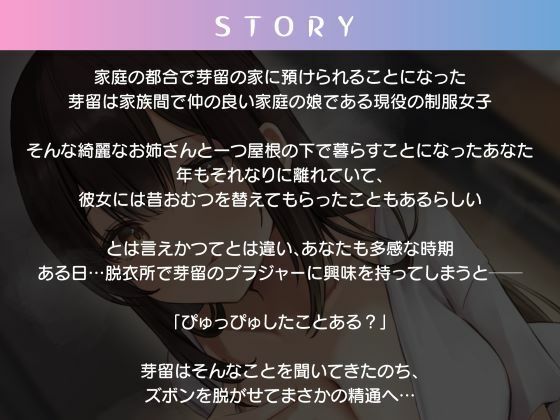 ショタ抜きおねえちゃん -預けられた家のJKは匂いで興奮する変態性癖だった-